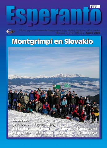 Revuo Esperanto, n-ro 4, 2005