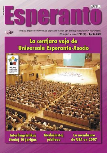 Revuo Esperanto, n-ro 4, 2008