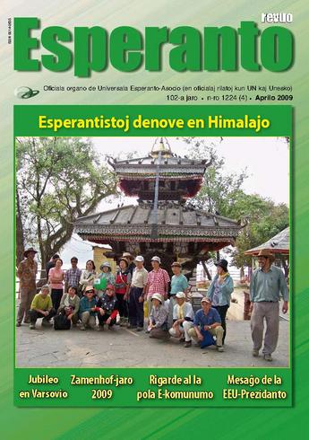 Revuo Esperanto, n-ro 4, 2009