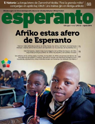 Revuo Esperanto, n-ro 4, 2015