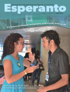 Revuo Esperanto, n-ro 4, 2018