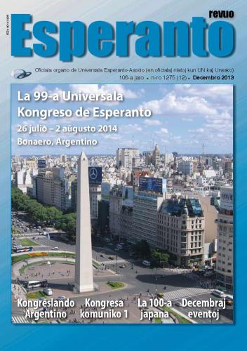 Revuo Esperanto, n-ro 12, 2013
