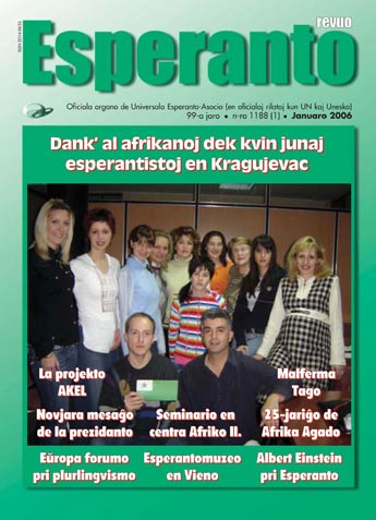 Revuo Esperanto, n-ro 1, 2006