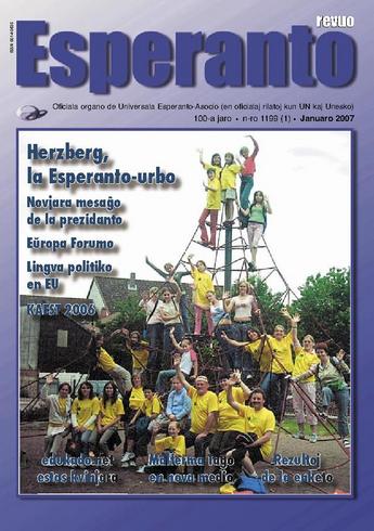 Revuo Esperanto, n-ro 1, 2007