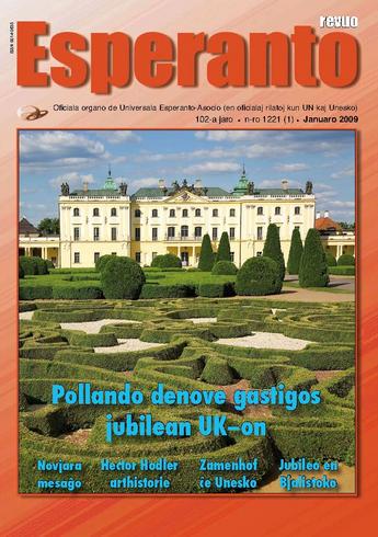 Revuo Esperanto, n-ro 1, 2009