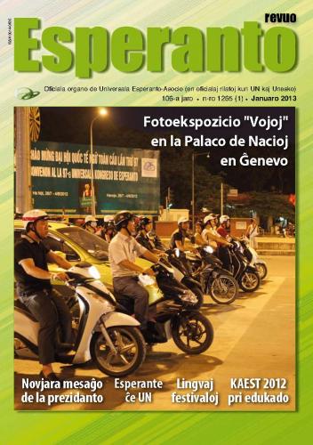 Revuo Esperanto, n-ro 1, 2013
