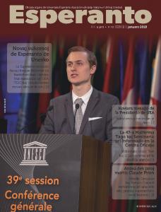 Revuo Esperanto, n-ro 1, 2018