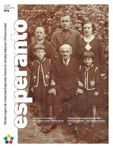 Revuo Esperanto, n-ro 7/8, 2016