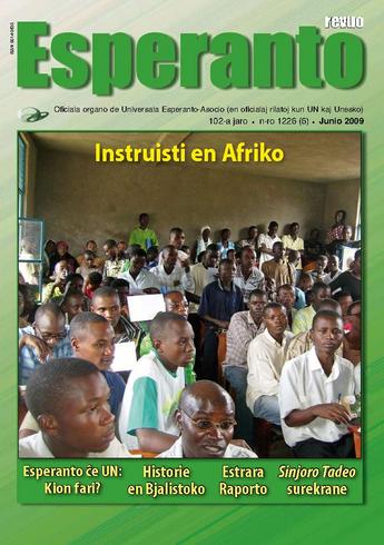 Revuo Esperanto, n-ro 6, 2009