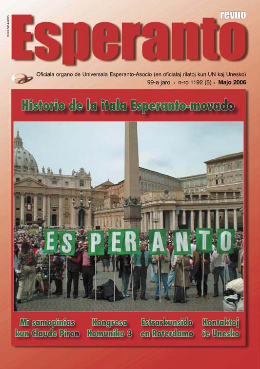 Revuo Esperanto, n-ro 5, 2006