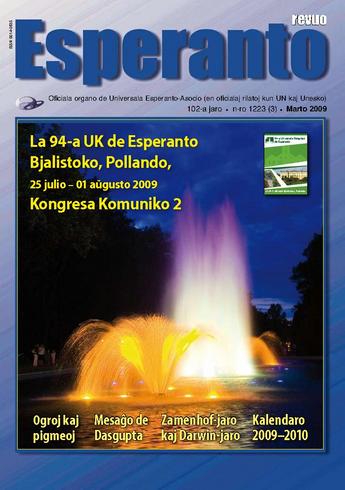 Revuo Esperanto, n-ro 3, 2009
