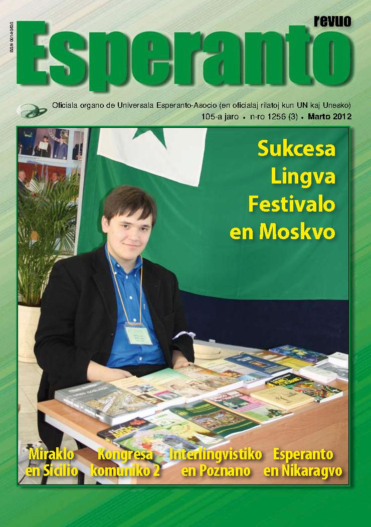 Revuo Esperanto, n-ro 3, 2012
