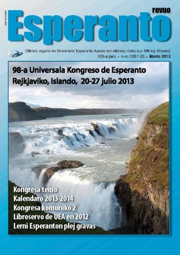 Revuo Esperanto, n-ro 3, 2013
