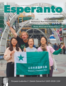 Revuo Esperanto, n-ro 11, 2019