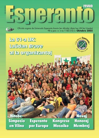 Revuo Esperanto, n-ro 10, 2005
