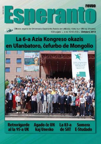 Revuo Esperanto, n-ro 10, 2010