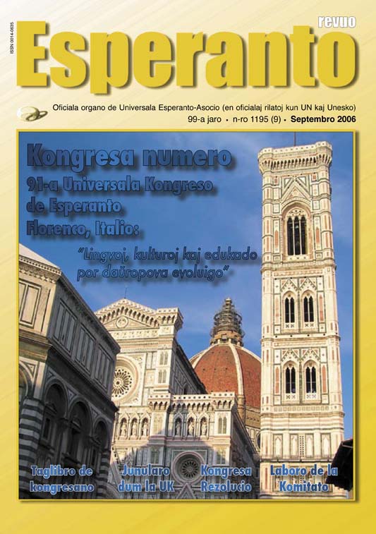 Revuo Esperanto, n-ro 9, 2006