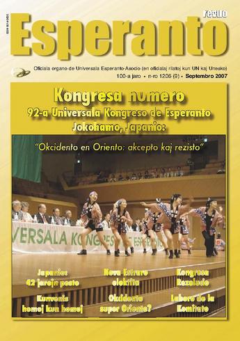 Revuo Esperanto, n-ro 9, 2007