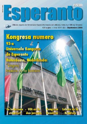Revuo Esperanto, n-ro 9, 2008