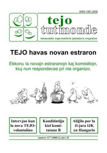TEJO tutmonde, n-ro 1, 2008