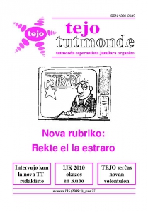TEJO tutmonde, n-ro 3, 2009