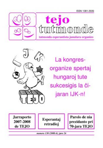 TEJO tutmonde, n-ro 4, 2008