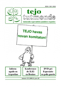 TEJO tutmonde, n-ro 5, 2008