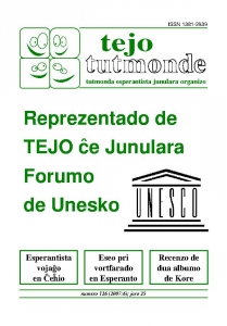 TEJO tutmonde, n-ro 6, 2007